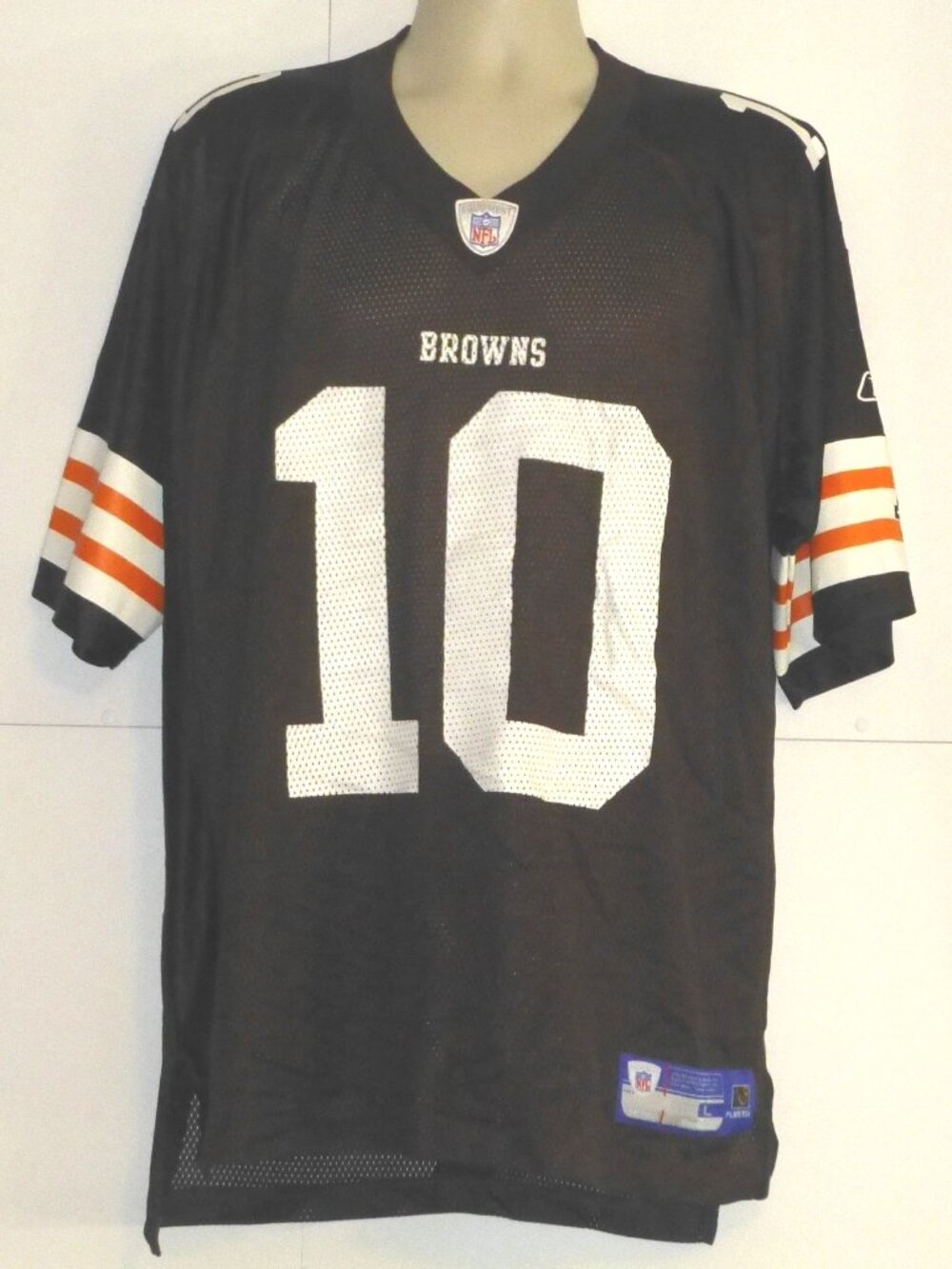 VTG Reebok Brady Quinn #10 Cleveland Browns Men's Jersey Size: Large PLEASE READ